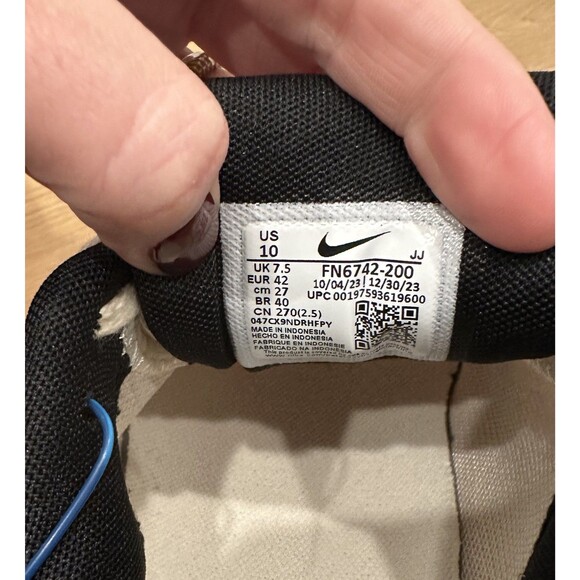 Women’s Nike Zoom Vomero 5 Running Shoes Pearl White/Chrome Light Bone 10 NIB! - Picture 10 of 16